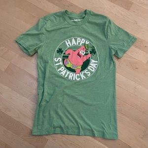Nickelodeon SpongeBob Happy St. Patrick’s Day Shirt - small